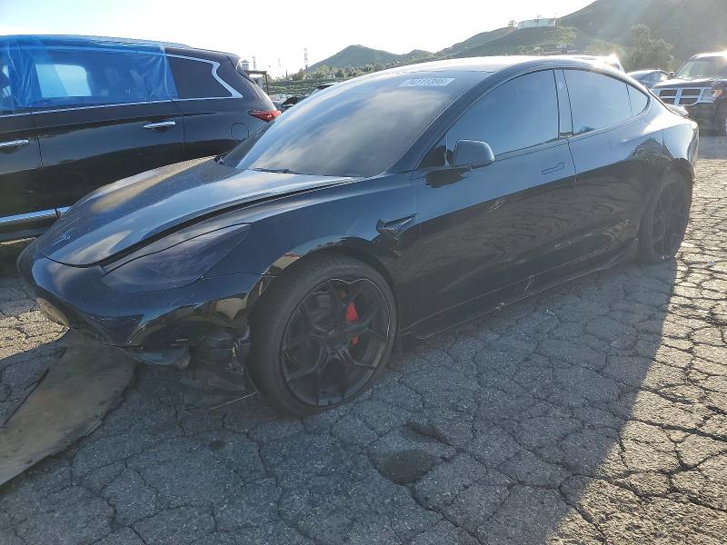 2022 Tesla Model 3 VIN 5YJ3E1EA0NF299228 COPART salvage auction — FRONT END, Ca - Salvage Certificate, sold $4,600 on 2026-07-16 (photo 1)