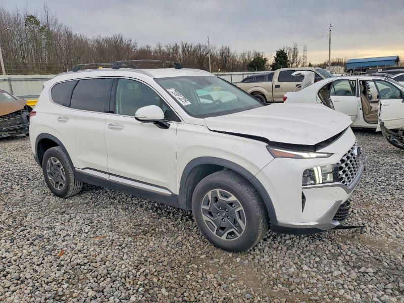 2022 Hyundai Santa fe VIN KM8S2DA11NU054968 COPART salvage auction — FRONT END, TN - SALVAGE CERTIFICATE, sold $7,600 on 2026-07-09 (photo 4)
