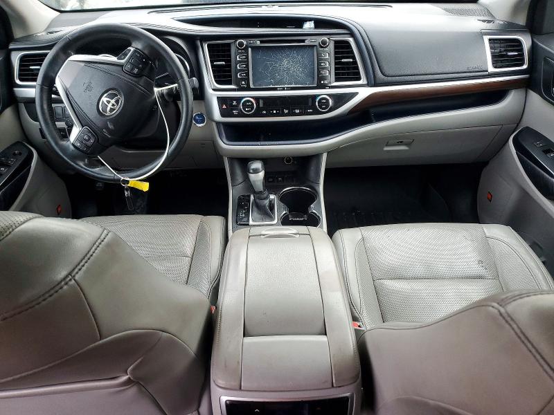 2015 Toyota Highlander hybrid VIN 5TDDCRFH8FS008976 COPART salvage auction — FRONT END, CO - BILL OF SALE-PARTS ONLY, sold $2,300 on 2026-07-08 (photo 8)