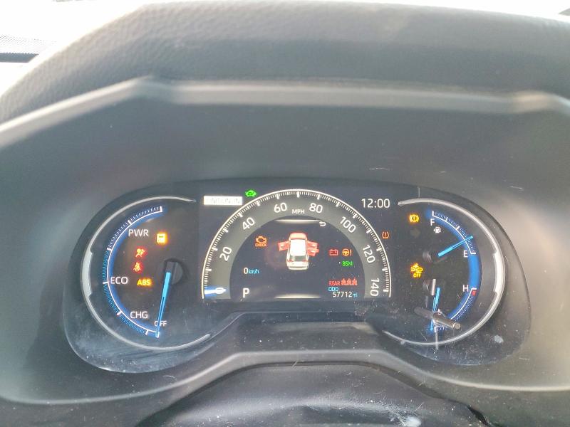 2021 Toyota Rav 4 VIN 4T3E6RFV5MU053726 COPART salvage auction — FRONT END, Id - Salvage Certificate Of Title, sold $9,600 on 2026-07-30 (photo 9)