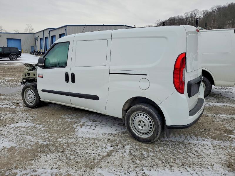 2022 Ram Promaster city VIN ZFBHRFAB6N6W85737 COPART salvage auction — MECHANICAL, Pa - Certificate Of Salvage, sold $3,185 on 2026-07-09 (photo 2)