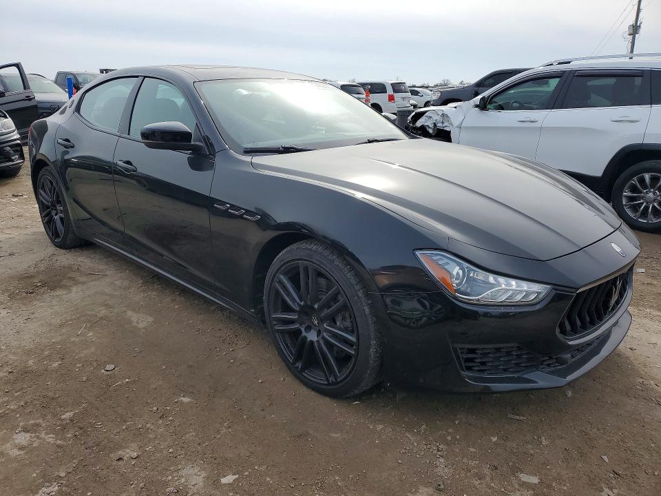 2018 Maserati Ghibli VIN ZAM57YTA8J1303135 COPART salvage auction — REAR END, Salvage Title, sold $6,600 on 2026-07-30 (photo 4)
