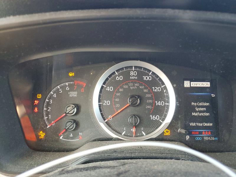 2022 Toyota Corolla cross VIN 7MUCAAAGXNV024795 COPART salvage auction — FRONT END, Ms - Cert Of Title-Salvaged, sold $5,100 on 2026-07-15 (photo 9)