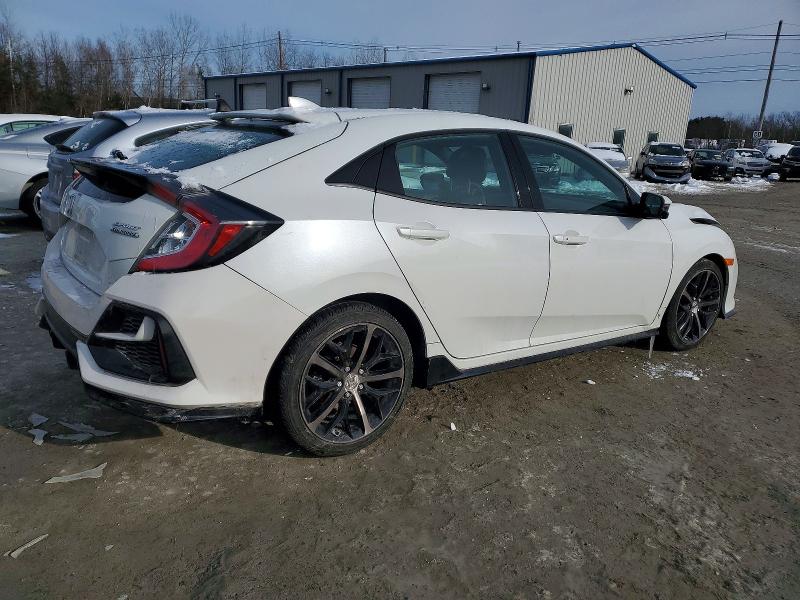 2021 Honda Civic VIN SHHFK7H97MU413491 COPART salvage auction — FRONT END, Ma - Cert Of Title-Salvage, sold $6,000 on 2026-07-10 (photo 3)