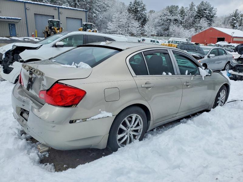 2008 Infiniti G VIN JNKBV61F38M253672 COPART salvage auction — REAR END, Ma - Cert Of Title-Reconstrctd Coll, sold $425 on 2026-08-24 (photo 3)