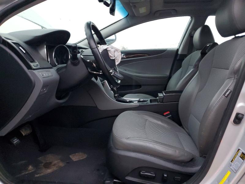 2014 Hyundai Sonata VIN 5NPEC4AB0EH844554 COPART salvage auction — FRONT END, Il - Salvage Certificate, sold $700 on 2026-07-06 (photo 7)