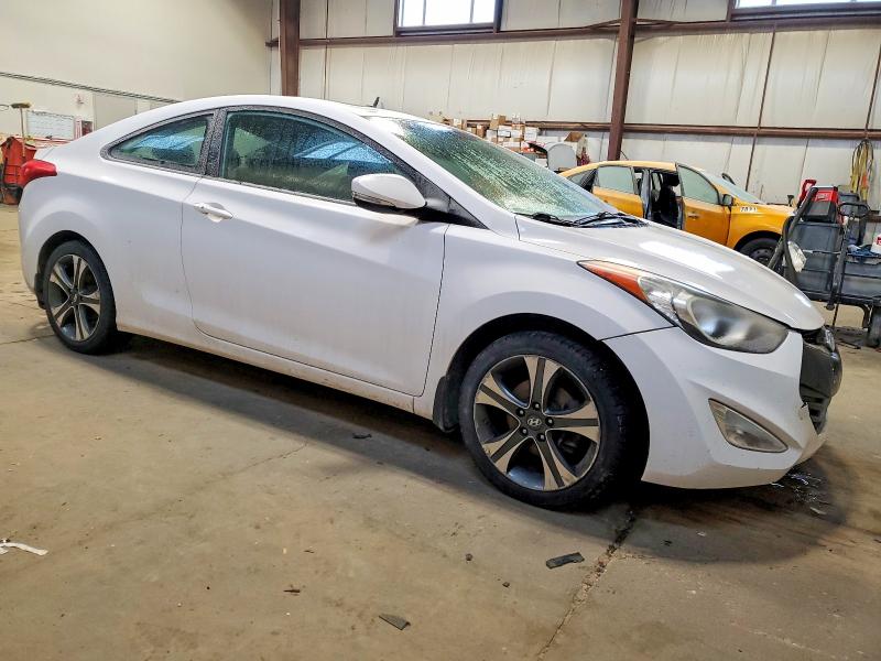 2013 Hyundai Elantra VIN KMHDH6AEXDU023383 COPART salvage auction — FRONT END, Salvage Title, sold $525 on 2026-07-23 (photo 4)