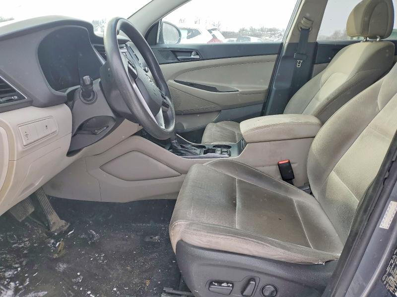 2017 Hyundai Tucson VIN KM8J3CA46HU441159 COPART salvage auction — FRONT END, Pa - Certificate Of Salvage, sold $1,800 on 2026-07-09 (photo 7)