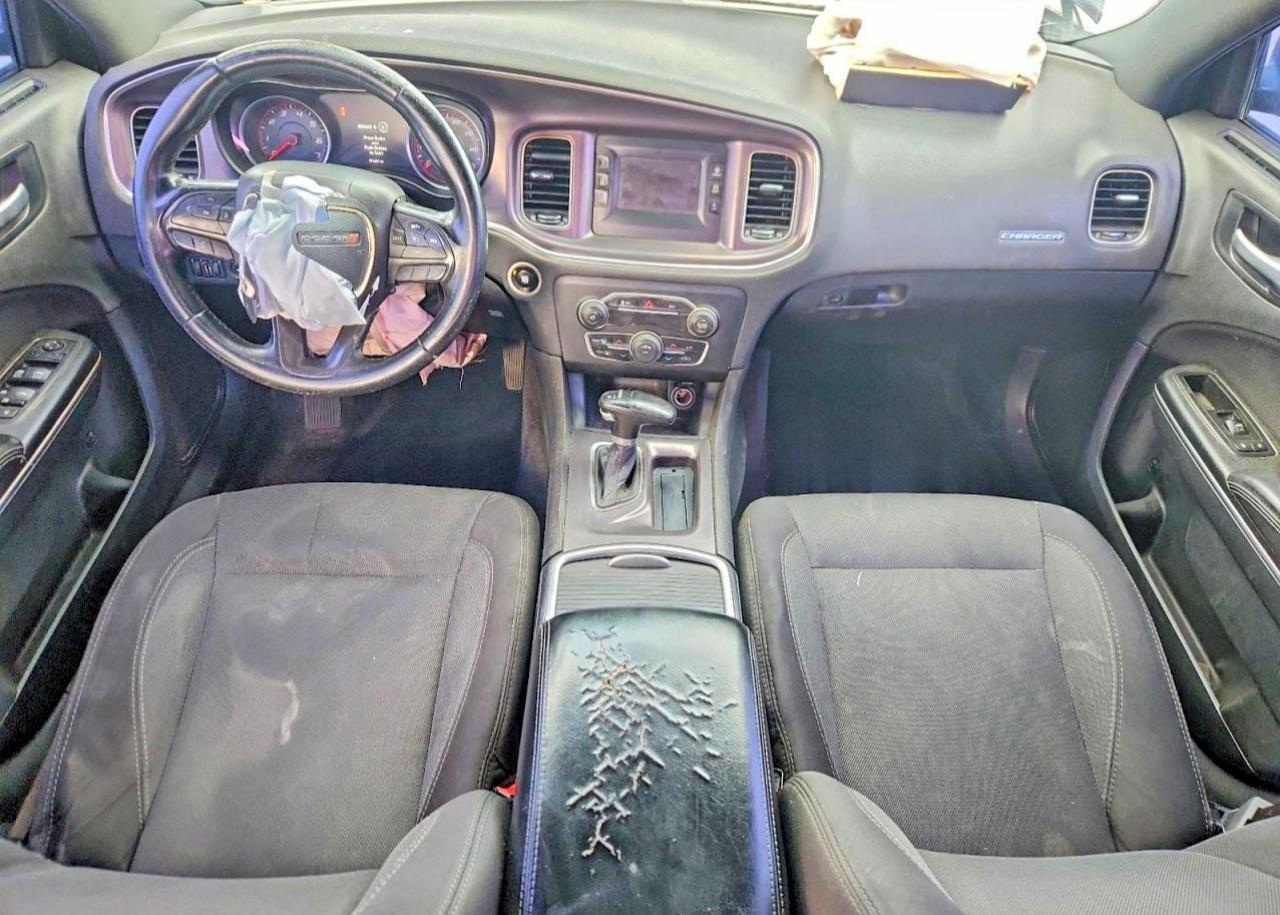 2015 Dodge Charger VIN 2C3CDXBG1FH926002 COPART salvage auction — Front End, TX - SALVAGE VEHICLE TITLE, sold $825 on 2026-07-09 (photo 9)