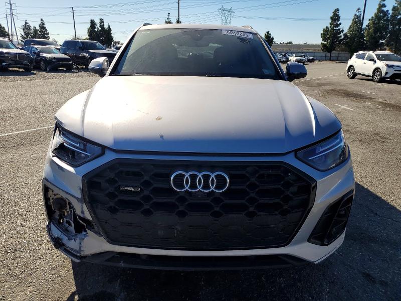 2022 Audi Q5 VIN WA1EAAFYXN2011230 COPART salvage auction — REAR END, Ca - Salvage Certificate, sold $550 on 2026-07-28 (photo 5)
