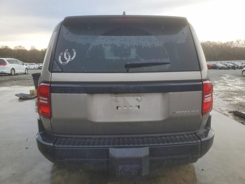 2025 Toyota Land cruiser VIN JTEABFAJ1SK023105 COPART salvage auction — Front End, GA - CERT OF TITLE-SALVAGE, sold $23,100 on 2026-03-19 (photo 6)