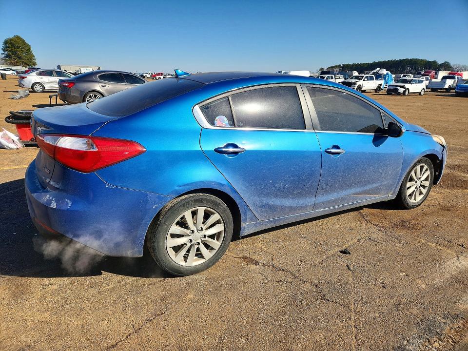 2014 Kia Forte VIN KNAFX4A84E5050909 COPART salvage auction — FRONT END, Ok - Cert Of Title-Salvage, sold $650 on 2026-07-13 (photo 3)
