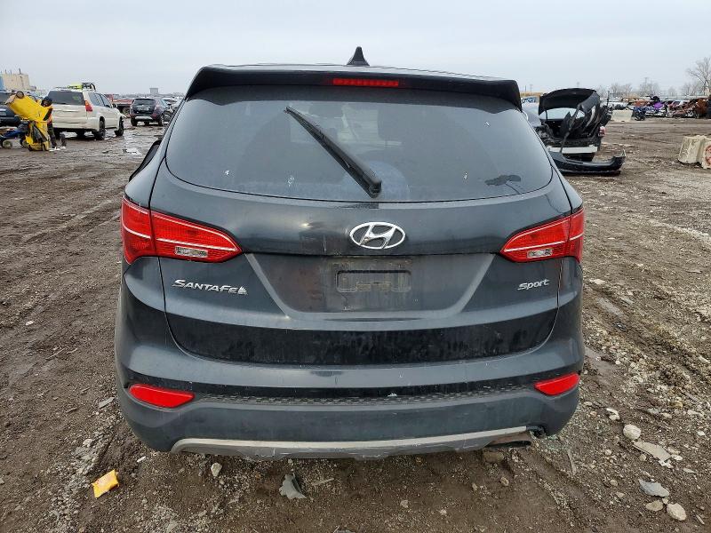 2013 Hyundai Santa fe VIN 5XYZT3LB4DG081274 COPART salvage auction — FRONT END, Il - Salvage Certificate, sold $450 on 2026-07-29 (photo 6)