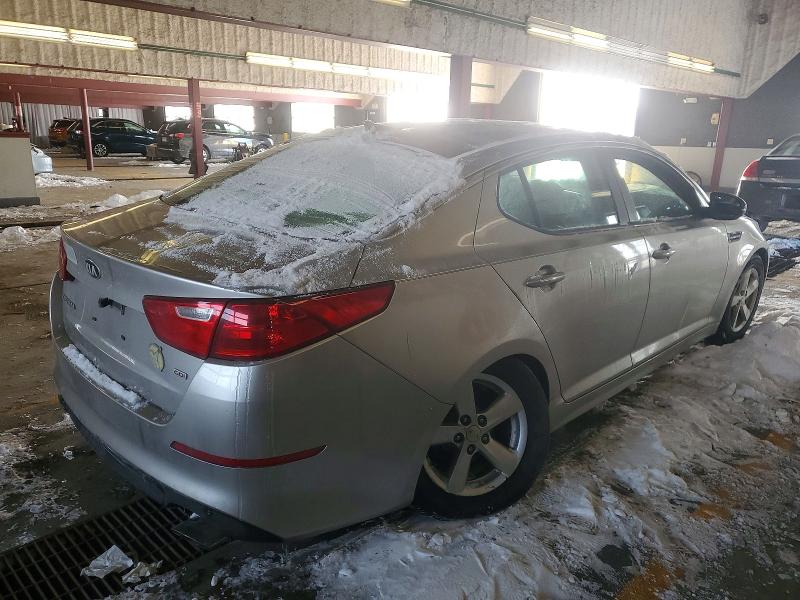 2015 Kia Optima VIN KNAGM4A75F5544640 COPART salvage auction — REAR END, In - Cert Of Title-Salvage Title, sold $400 on 2026-07-20 (photo 3)