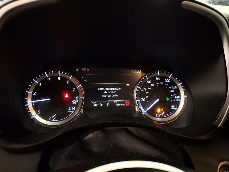 2024 Toyota Highlander VIN 5TDKDRBH0RS550555 COPART salvage auction — REAR END, VT - CERT OF TITLE-PARTS ONLY SALVA, sold $18,500 on 2026-07-13 (photo 9)