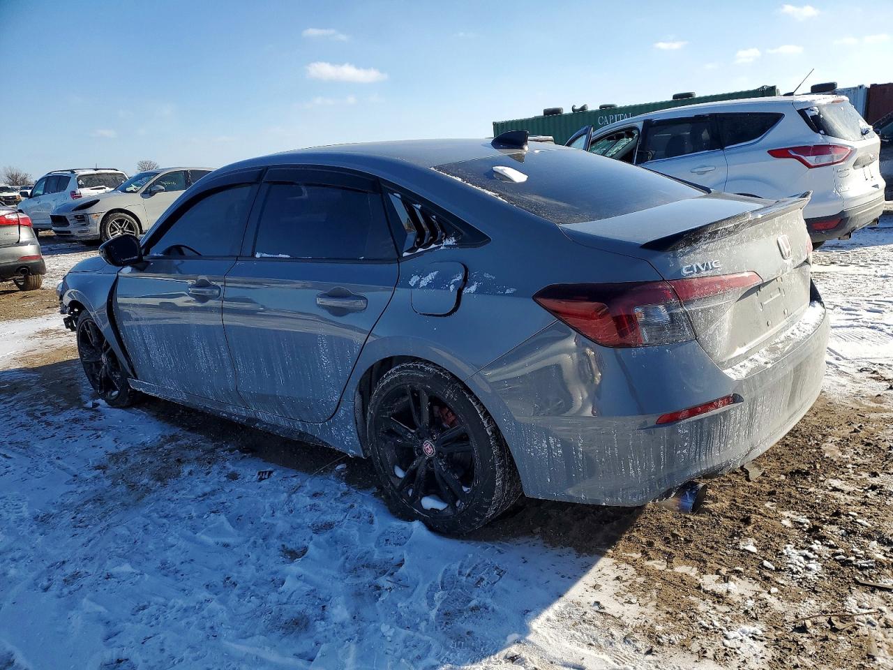 2025 Honda Civic VIN 2HGFE1E5XSH471966 COPART salvage auction — Front End, IL - SALVAGE CERTIFICATE, sold $8,800 on 2026-07-02 (photo 2)
