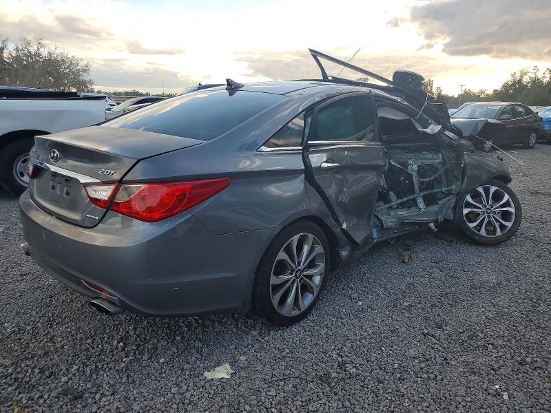 2013 Hyundai Sonata VIN 5NPEC4AB4DH665920 COPART salvage auction — ALL OVER, Fl - Cert Of Title Slvg Rebuildable, sold $675 on 2026-07-10 (photo 3)
