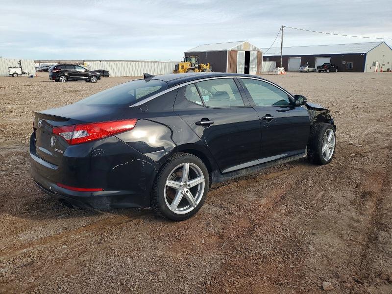 2013 Kia Optima VIN 5XXGR4A65DG228627 COPART salvage auction — FRONT END, ID - SALVAGE CERTIFICATE OF TITLE, sold $525 on 2026-07-07 (photo 3)