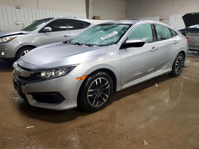 2016 Honda Civic VIN 19XFC2F7XGE004771 COPART salvage auction — SIDE, Il - Salvage Certificate, sold $3,800 on 2026-07-02 (photo 1)