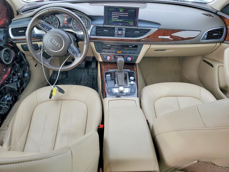 2017 Audi A6 VIN WAUG8AFCXHN127560 COPART salvage auction — REAR END, VA - CERT OF TITLE - SALVAGE, sold $4,850 on 2026-07-08 (photo 8)