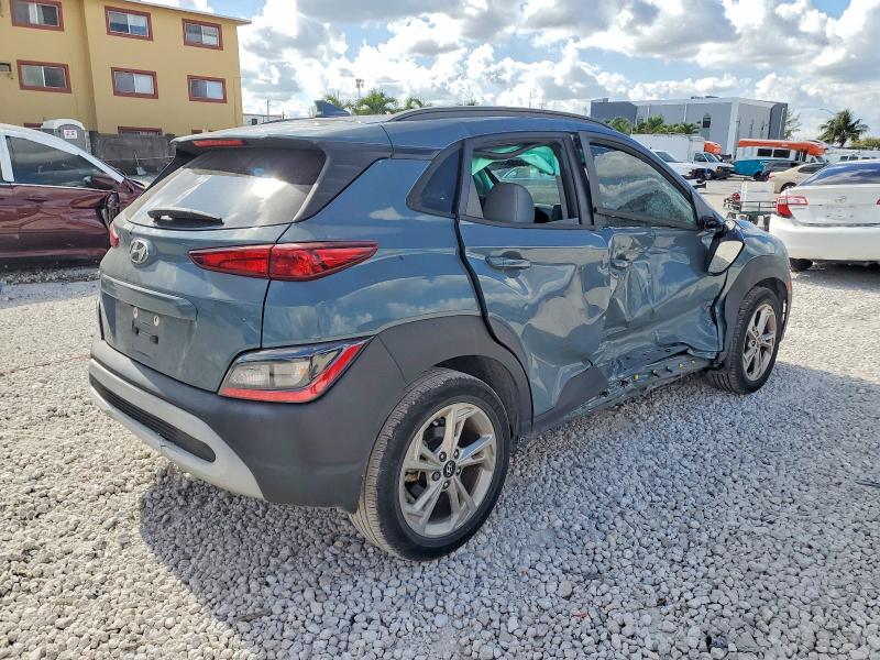 2022 Hyundai Kona VIN KM8K62AB2NU788911 COPART salvage auction — SIDE, FL - CERTIFICATE OF DESTRUCTION, sold $3,350 on 2026-07-13 (photo 3)