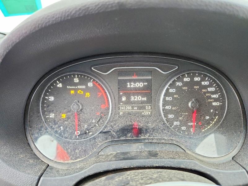 2015 Audi A3 VIN WAU6CLFF2F1036402 COPART salvage auction — WATER/FLOOD, Salvage Title, sold $600 on 2026-08-04 (photo 9)
