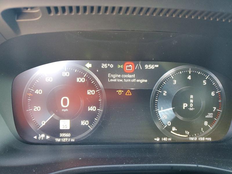2022 Volvo Xc40 VIN YV4162UM9N2789527 COPART salvage auction — FRONT END, Nj - Cert Of Title-Salvage, sold $10,300 on 2026-07-14 (photo 9)