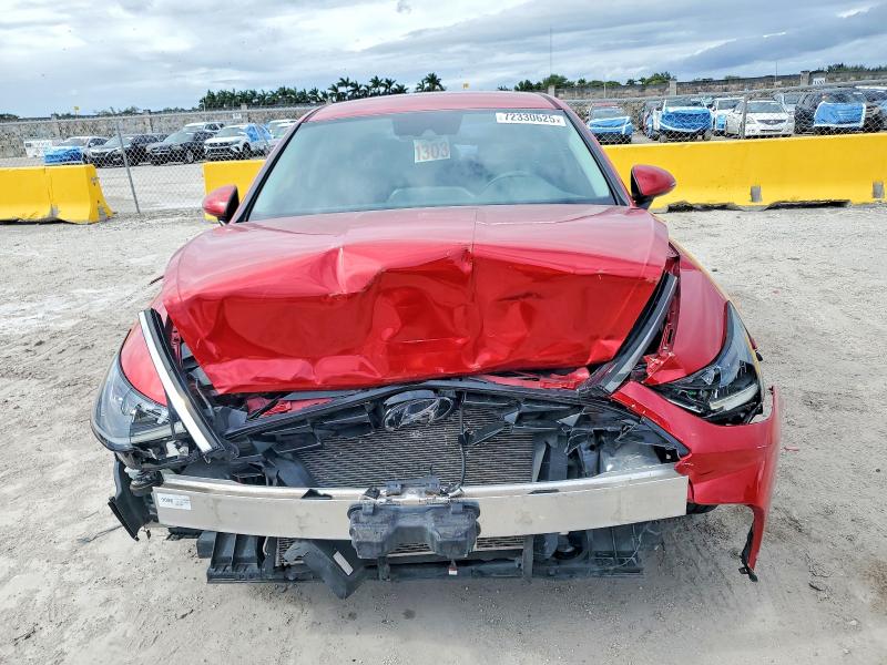 2020 Hyundai Sonata VIN 5NPEF4JAXLH049748 COPART salvage auction — FRONT END, FL - CERTIFICATE OF DESTRUCTION, sold $2,150 on 2026-07-27 (photo 5)