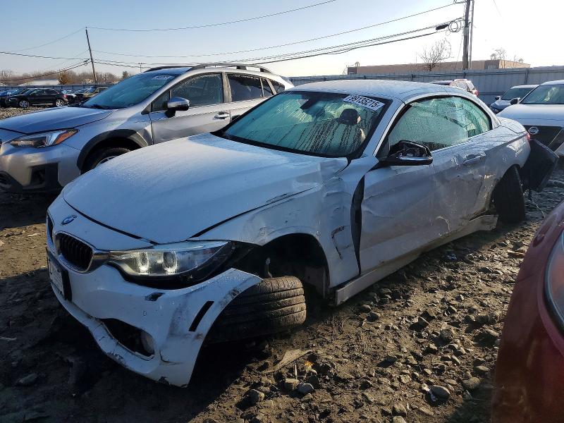 2015 BMW 4 series VIN WBA3V7C57FP772278 COPART salvage auction — SIDE, Nj - Cert Of Title-Salvage, sold $1,000 on 2026-08-03 (photo 1)