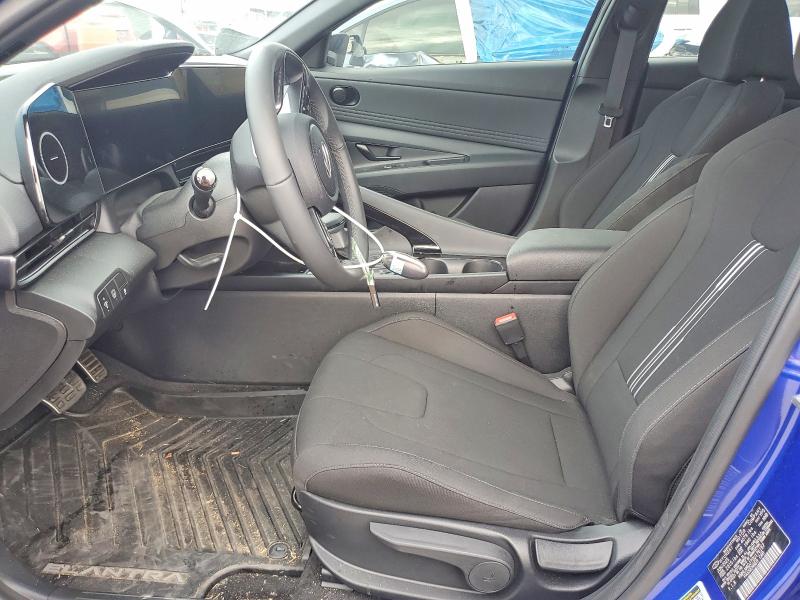 2025 Hyundai Elantra VIN KMHLM4DJ7SU176157 COPART salvage auction — REAR END, Tx - Salvage Vehicle Title, sold $6,600 on 2026-07-20 (photo 7)
