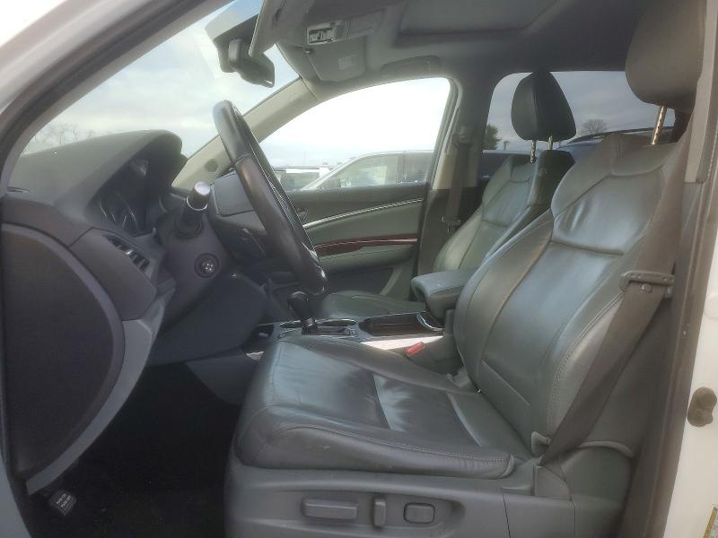 2014 Acura Mdx VIN 5FRYD3H40EB020711 COPART salvage auction — FRONT END, Ct - Cert Of Title-Parts Only Salva, sold $1,100 on 2026-09-11 (photo 7)