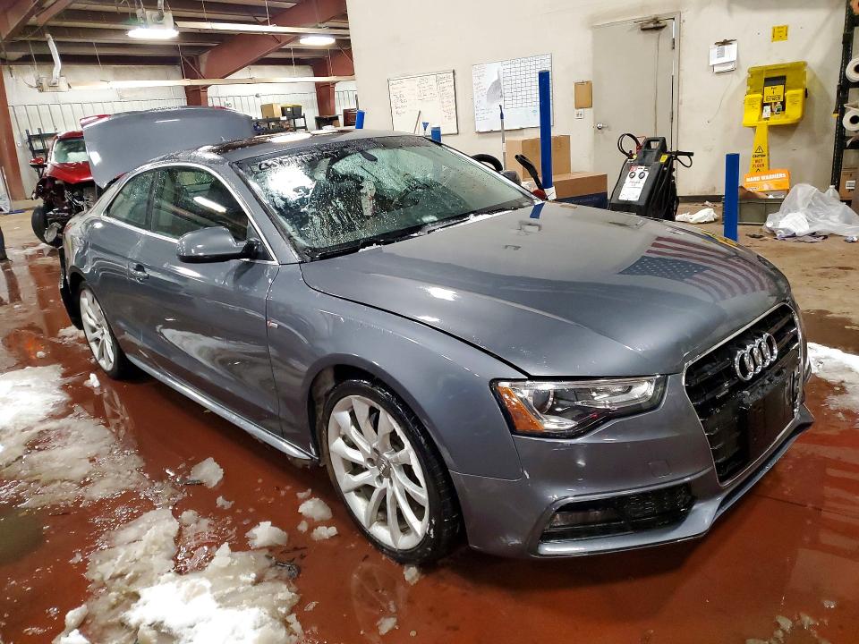 2016 Audi A5 VIN WAUM2AFR1GA034960 COPART salvage auction — REAR END, Mi - Certificate Of Title, sold $650 on 2026-07-24 (photo 4)