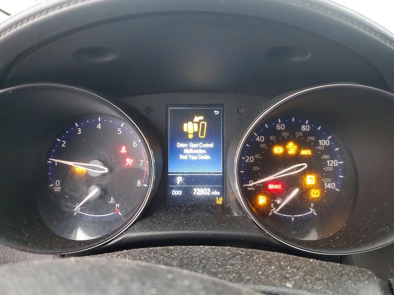 2021 Toyota C-hr VIN NMTKHMBX8MR124067 COPART salvage auction — FRONT END, Nj - Cert Of Title-Salvage, sold $5,200 on 2026-07-10 (photo 9)