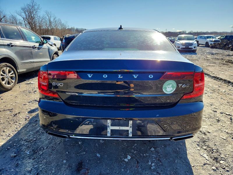 2018 Volvo S90 VIN LVY992MK9JP032354 COPART salvage auction — FRONT END, Mo - Salvage Certificate Of Title, sold $7,800 on 2026-07-27 (photo 6)