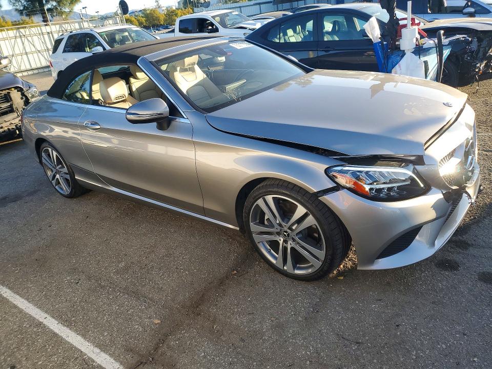 2019 Mercedes-benz VIN WDDWK8DBXKF834152 COPART salvage auction — FRONT END, Ca - Salvage Certificate, sold $9,200 on 2026-07-28 (photo 4)