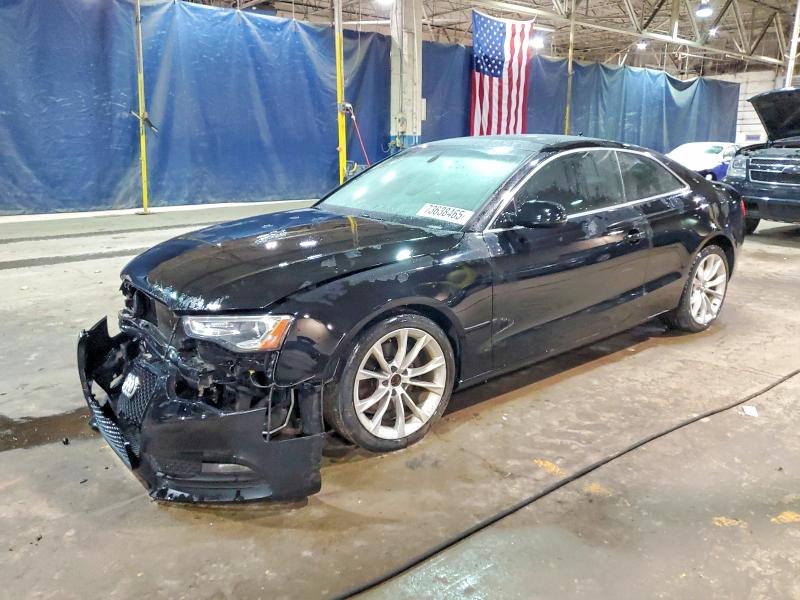 2014 Audi A5 VIN WAUCFAFR9EA011553 COPART salvage auction — FRONT END, Mi - Certificate Of Title, sold $900 on 2026-07-28 (photo 1)
