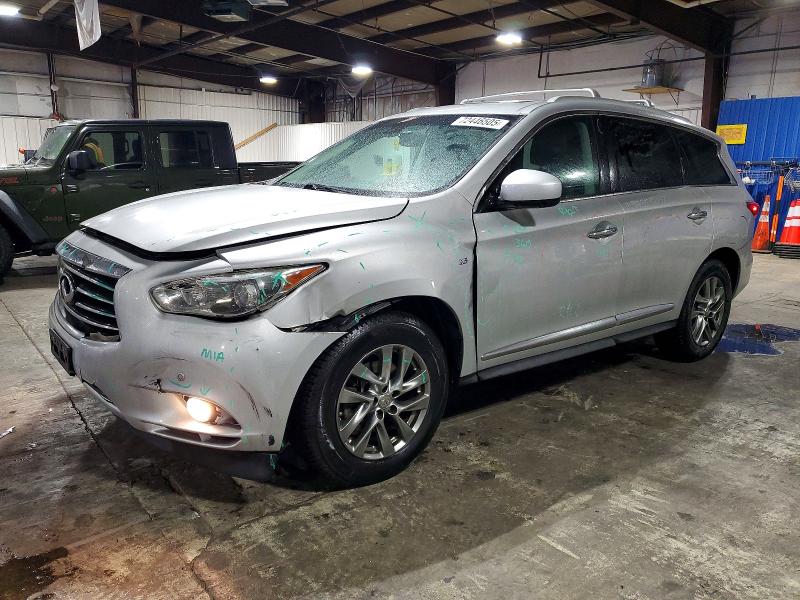 2014 Infiniti Qx60 VIN 5N1AL0MM2EC541982 COPART salvage auction — FRONT END, Co - Salvage Title, sold $800 on 2026-07-09 (photo 1)