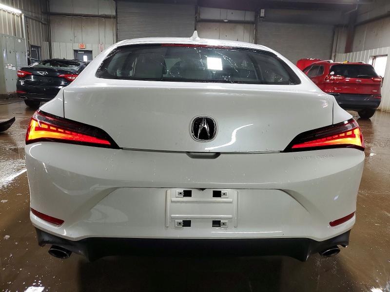2025 Acura Integra VIN 19UDE4H25SA013048 COPART salvage auction — FRONT END, Il - Salvage Certificate, sold $12,300 on 2026-07-09 (photo 6)
