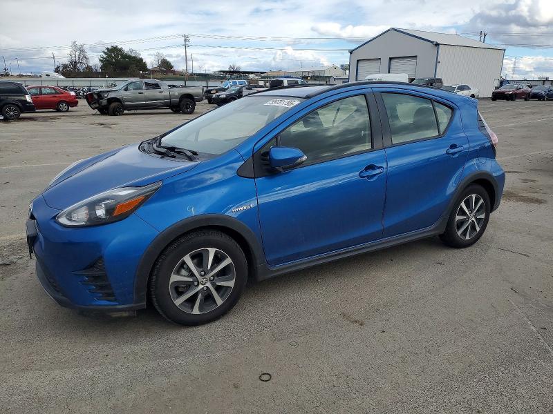 2019 Toyota Prius c VIN JTDKDTB30K1625520 COPART salvage auction — SIDE, Id - Salvage Certificate Of Title, sold $3,850 on 2026-07-30 (photo 1)