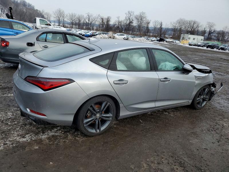 2024 Acura Integra VIN 19UDE4H33RA019384 COPART salvage auction — FRONT END, Pa - Certificate Of Salvage, sold $4,750 on 2026-07-09 (photo 3)