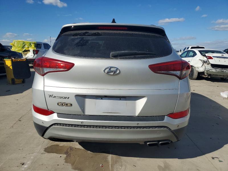 2018 Hyundai Tucson VIN KM8J33A28JU804176 COPART salvage auction — FRONT END, Tx - Salvage Vehicle Title, sold $3,050 on 2026-07-20 (photo 6)