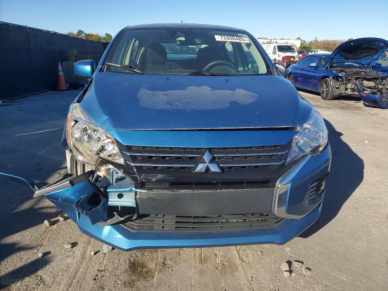 2021 Mitsubishi Mirage VIN ML32AUHJ7MH008925 COPART salvage auction — FRONT END, Salvage Title, sold $1,800 on 2026-07-22 (photo 5)