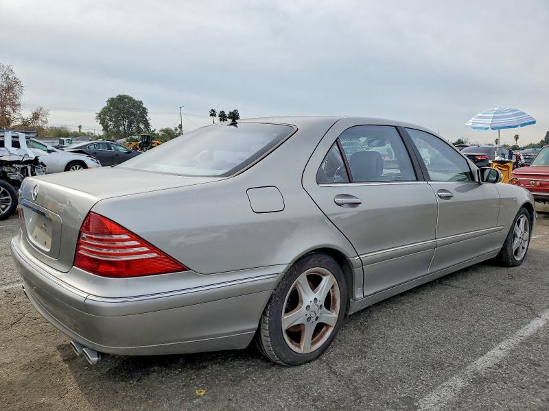 2004 Mercedes-benz S-klasse VIN WDBNG70J44A415128 COPART salvage auction — MINOR DENT/SCRATCHES, Ca - Salvage Acquisition Billofsale, sold $400 on 2026-07-21 (photo 3)