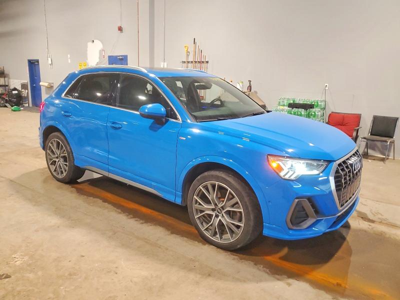 2021 Audi Q3 VIN WA1FECF30M1152093 COPART salvage auction — REAR END, NS - SALVAGE TITLE, sold $25 on 2026-07-16 (photo 4)