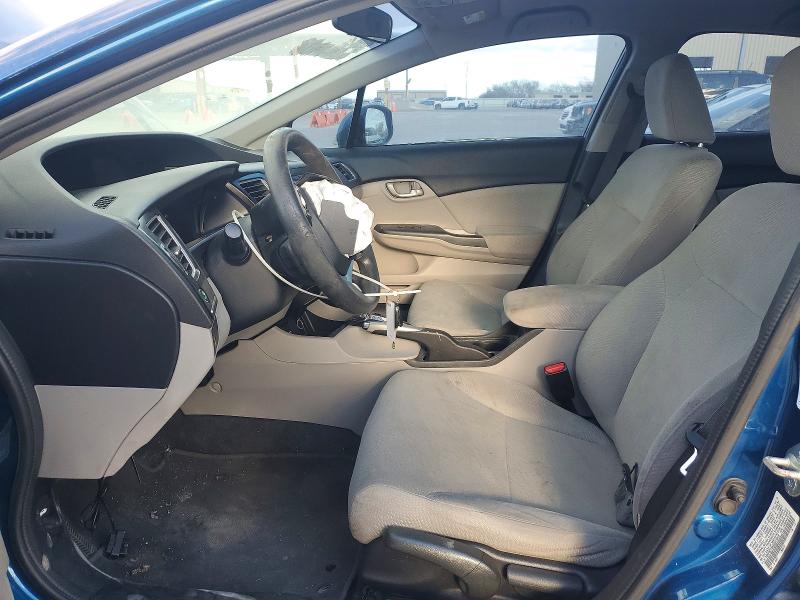2013 Honda Civic VIN 19XFB2F56DE011018 COPART salvage auction — FRONT END, Salvage Title, sold $1,350 on 2026-07-09 (photo 7)