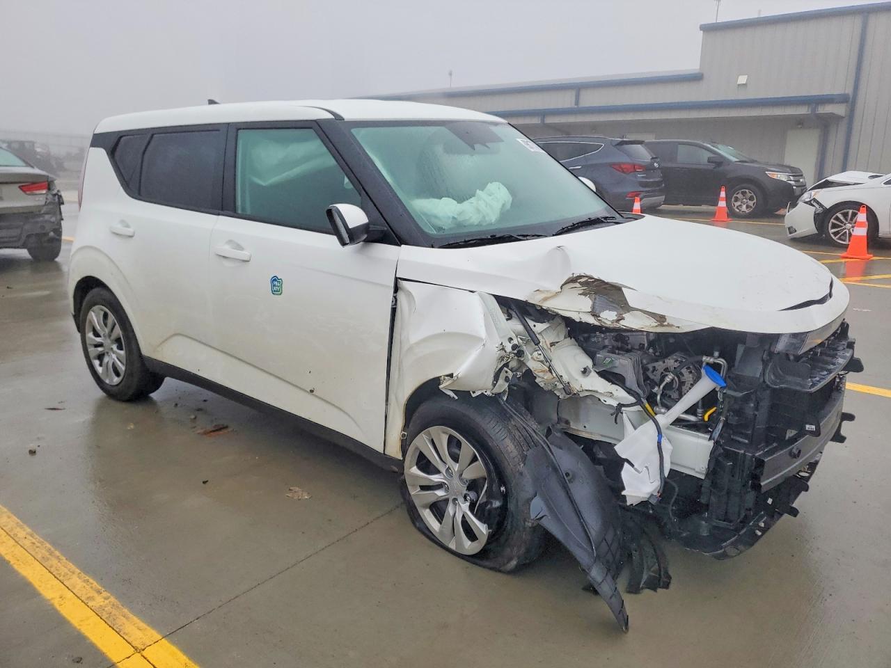2025 Kia Soul VIN KNDJ23AUXS7933691 COPART salvage auction — Front End, KY - CERT OF TITLE-SALVAGE, sold $4,550 on 2026-07-09 (photo 4)