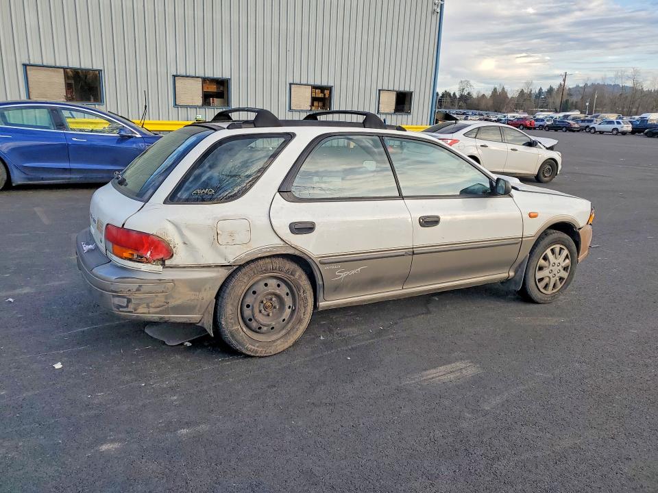 1997 Subaru Impreza VIN JF1GF4859VH819270 COPART salvage auction — FRONT END, Or - Salvage Title Certificate, sold $125 on 2026-07-13 (photo 3)