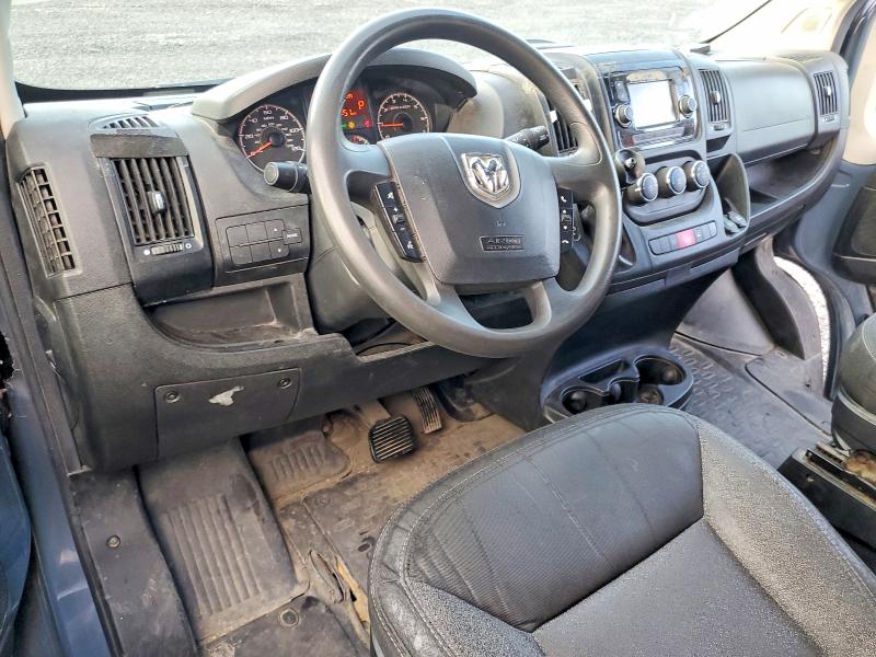 2020 Ram Promaster city VIN 3C6URVJG6LE143621 COPART salvage auction — FRONT END, Ma - Certificate Of Title, sold $8,500 on 2026-07-29 (photo 8)