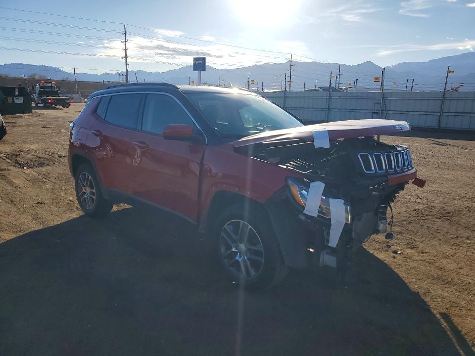 2020 Jeep Compass VIN 3C4NJDBB7LT244535 COPART salvage auction — FRONT END, Co - Salvage Title, sold $900 on 2026-07-22 (photo 4)