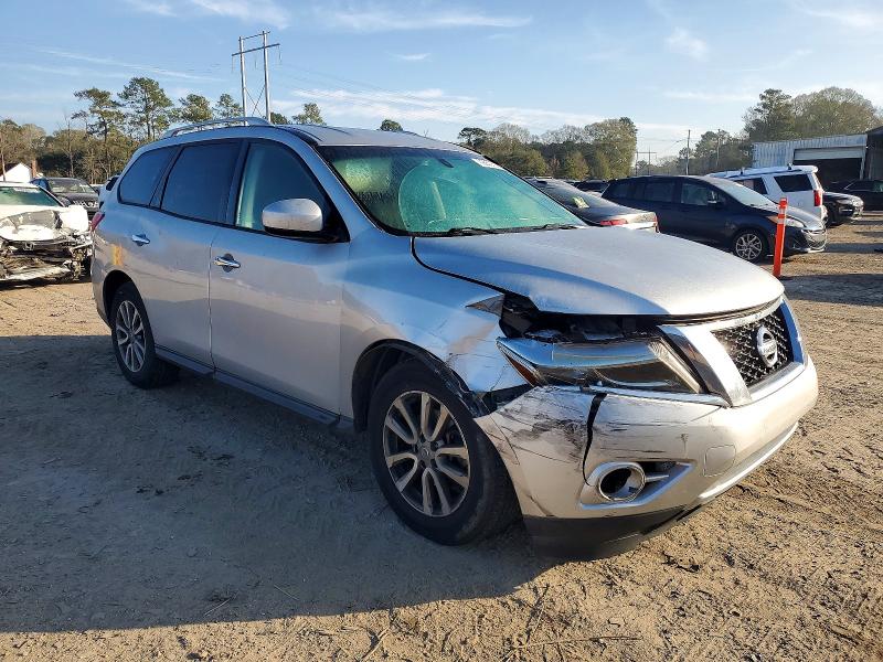 2015 Nissan Pathfinder VIN 5N1AR2MNXFC608655 COPART salvage auction — FRONT END, La - Cert Of Title-Salvage, sold $625 on 2026-07-02 (photo 4)